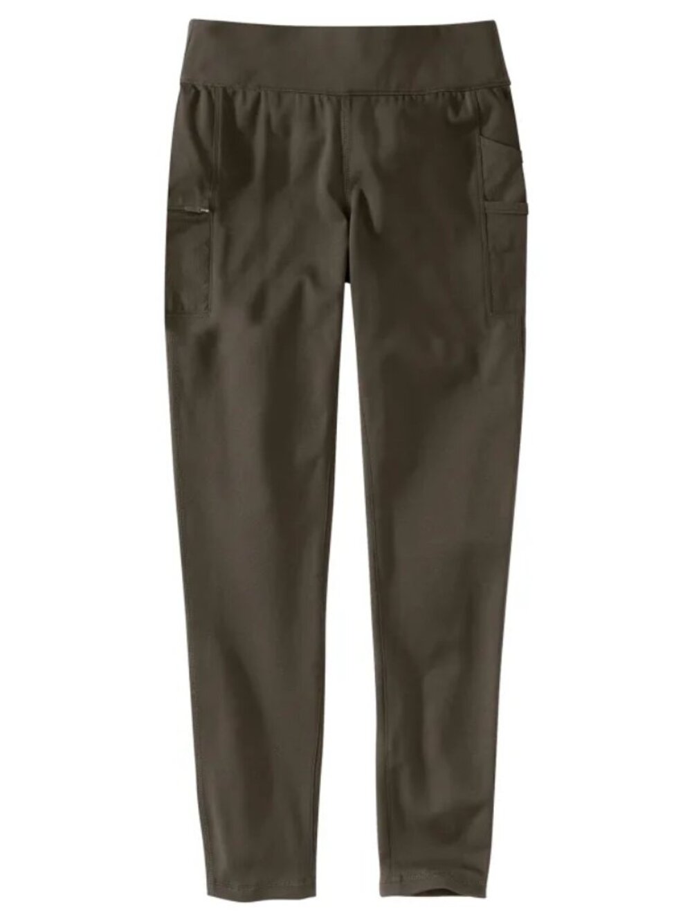 NEW Carhartt Force Fitted Pockets Utility Pull On Ponte Legging Pants Tarmac 0 2